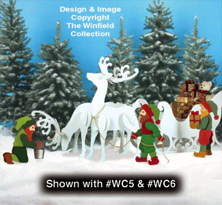 Santa's Elves Woodcraft Pattern
