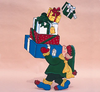 Santa's Hurried Helper Pattern (F)
