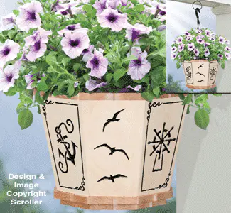 Sea Breeze Hanging Basket Pattern