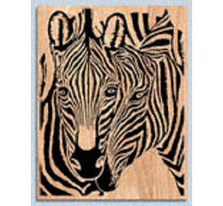 Siamese Zebras Scroll Saw Patters