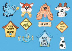 Silly Animals Mobile Pattern(F)