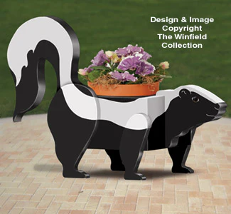 Skunk Planter Pattern
