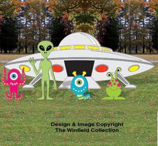 Small Alien Landing Pattern Set