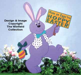 Small Hoppy Easter Woodcraft Pattern(F)
