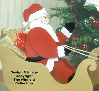 Small & Medium Seated Santa Pattern