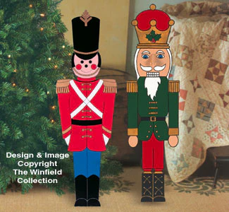 Small Toy Soldier and Nutcracker Wood Pattern