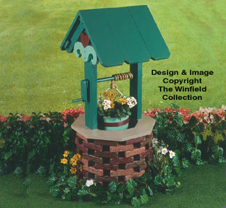 Small Wishing Well Wood Project Plan