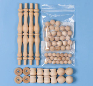 Snowflake Ornament Parts Kit
