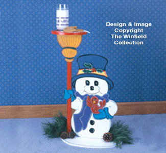 Snowman Table Woodcraft Pattern