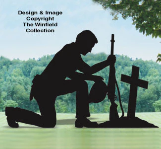 Soldiers Prayer Shadow Woodcraft Pattern