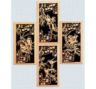 Songbird Collection Project Patterns (WTSB1, WTSB2, WTSB3, WTSB4)