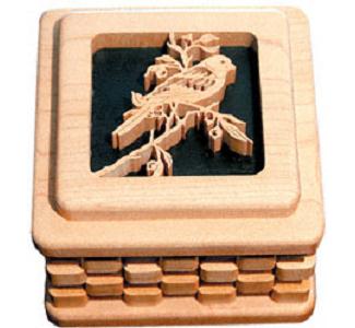 Sparrow Split Ring Box Project Pattern