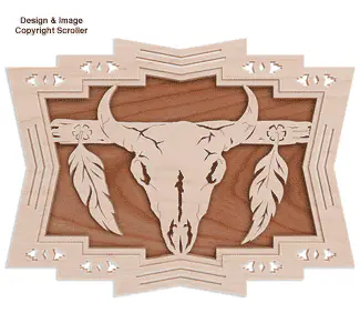 Spirit of the Desert Frame-N-Art Scroll Design