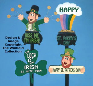 St. Paddy's Day Signs Pattern(F)