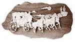 STAGECOACH Scroll Saw Pattern  (F)