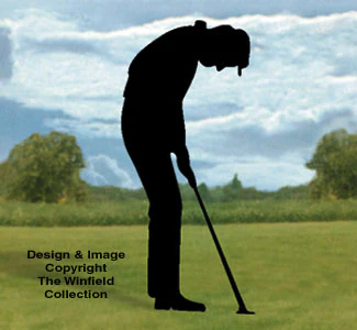Standing Putter Shadow Woodcrafting Pattern(F)