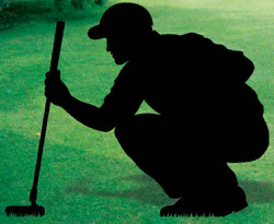 Stooping Putter Shadow Woodcrafting Pattern