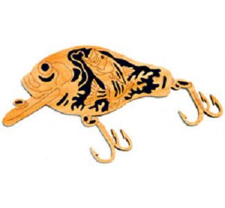 Striped Bass Crankbait Lure Project Pattern(F)