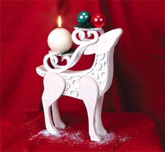 Stylish Reindeer Display Pattern