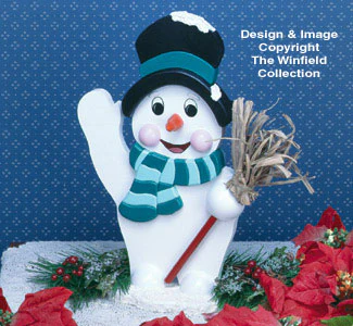 Table Top Frosty Woodcraft Pattern(F)