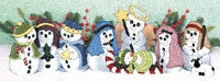Table Top Snowman Nativity Pattern(F)
