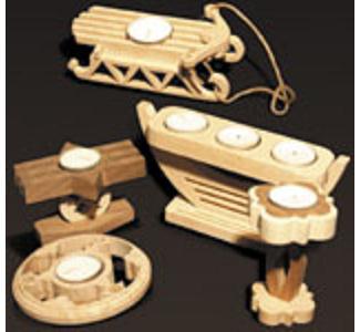 Tea Light Candleholders #3 Project Patterns