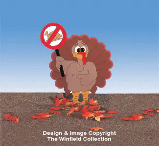 Thanksgiving Picket Line Woodcraft Pattern
