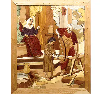 The Carpenter Intarsia Design Pattern