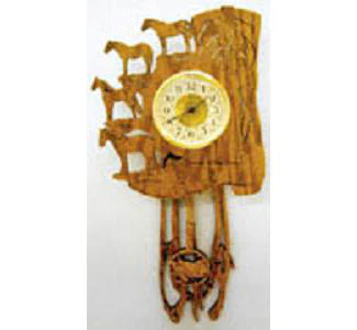 The Horse Family Wall Clock Project Pattern