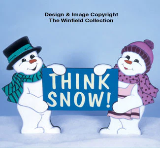 Think Snow Woodcraft Pattern(F)