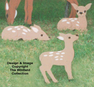 Three Fawns Woodcraft Pattern