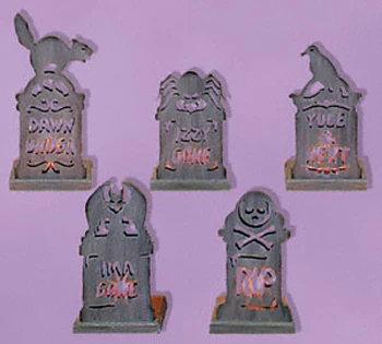 Tombstone Tea Lights Project Patterns(F)