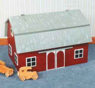 Toy Box Barn Woodcraft Pattern  (F)