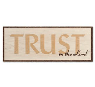 TRUST Inlay Wall D&eacute;cor Project Pattern