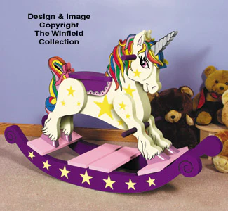 Unicorn Rocking Horse Plan(W)