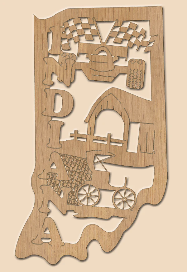 United States Plaques - Indiana