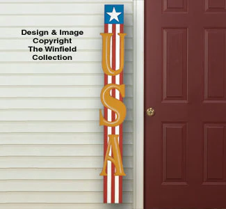 USA Yard Sign Pattern(F)