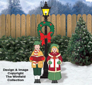 Victorian Caroling Children Pattern