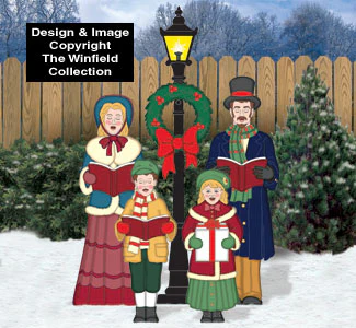 Victorian Caroling Family Pattern Set (W1731 & 1732)