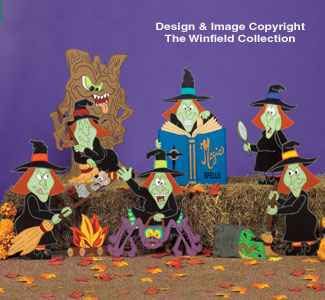 Wacky Witches Patterns #2