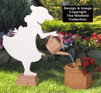 Watering Can Planter Pattern