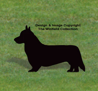 Welsh Corgi Shadow Woodcraft Pattern