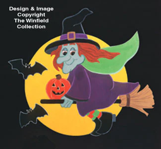Wendy Witch Woodcraft Pattern(F)