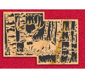 Whitetail Deer Staggered Project Pattern
