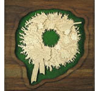 Winter Wreath Project Pattern