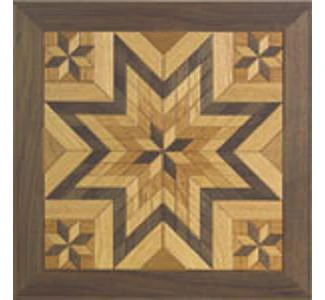 Wood Quilt Square Pattern #2