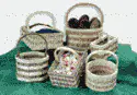 Wooden Basket Pattern Set (S-B263 & 264)