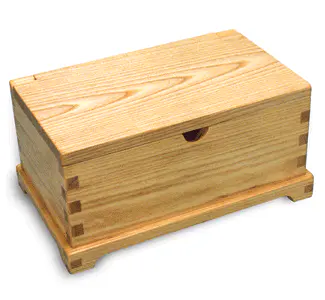 Wooden Hinged - Top Jewelry Box Project Pattern