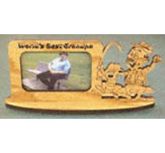 World's Best Grandpa Picture Frame Project Pattern