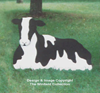 Yard Cow Pattern - Laying